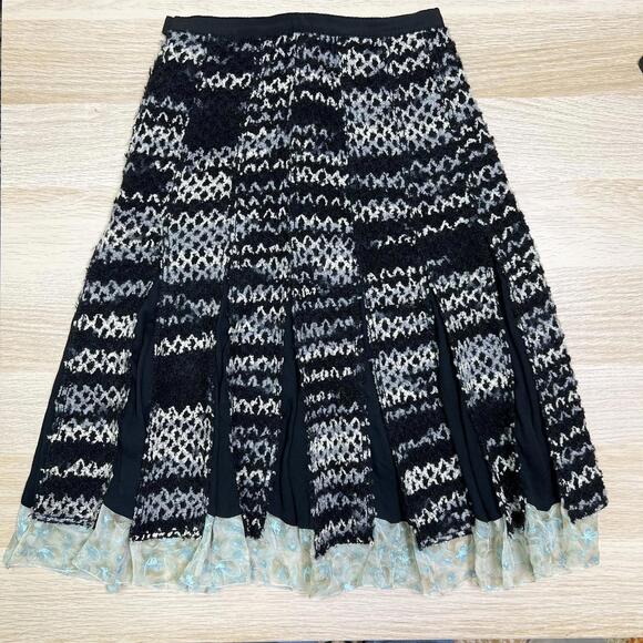 Vintage Louis Vuitton Tweed Skirt
